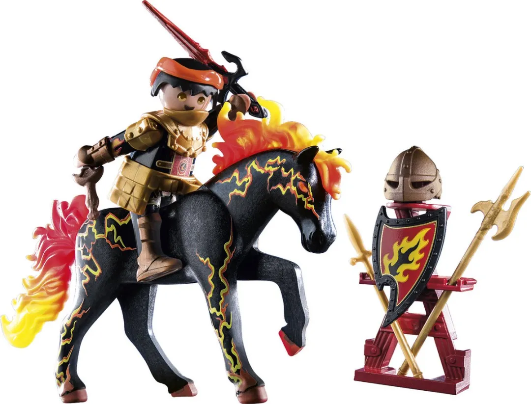 Playmobil Burnham Raiders Vuurridder 71213 - Meerkleurig - afbeelding 6 van 6