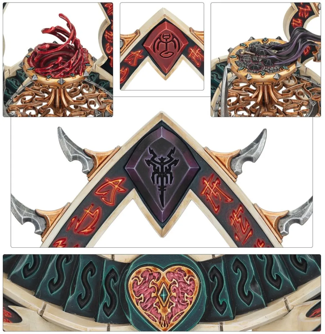 Games Workshop Daughters of Khaine Shrine of Dark Tribute