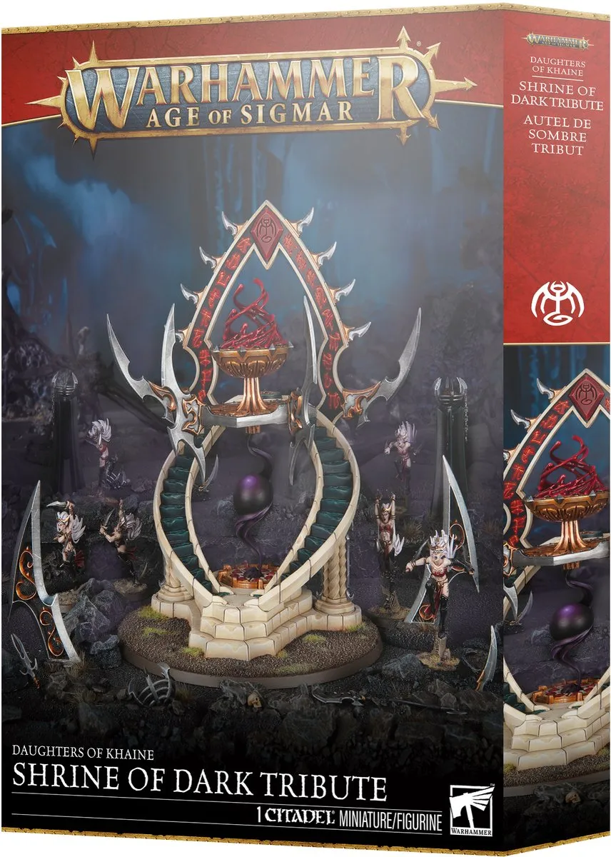 Games Workshop Daughters of Khaine Shrine of Dark Tribute