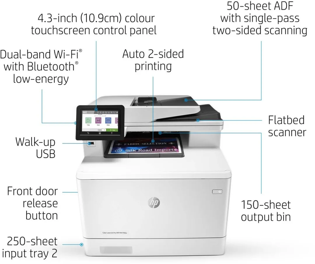 Casio HP Color LaserJet Pro MFP M479fnw