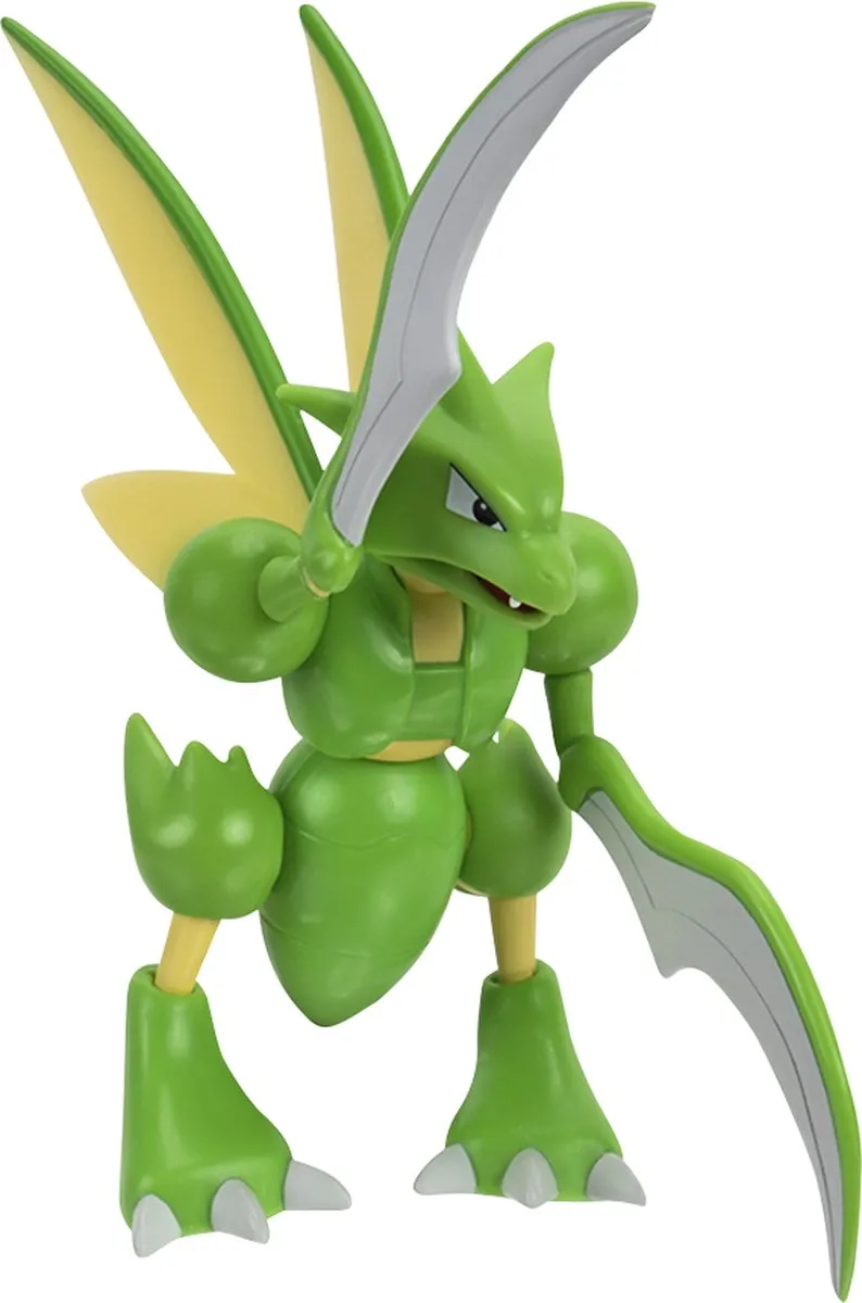 Pokémon Battle Feature Figure Scyther BOT-38246 - Multicolor