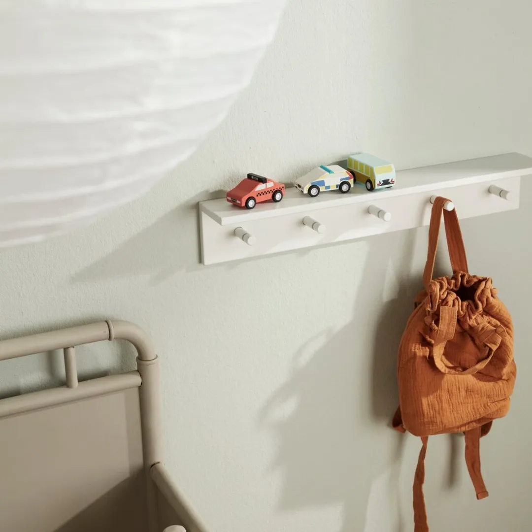 Kids Concept Aiden Pull Back Auto Set - 3 Stuks Roze
