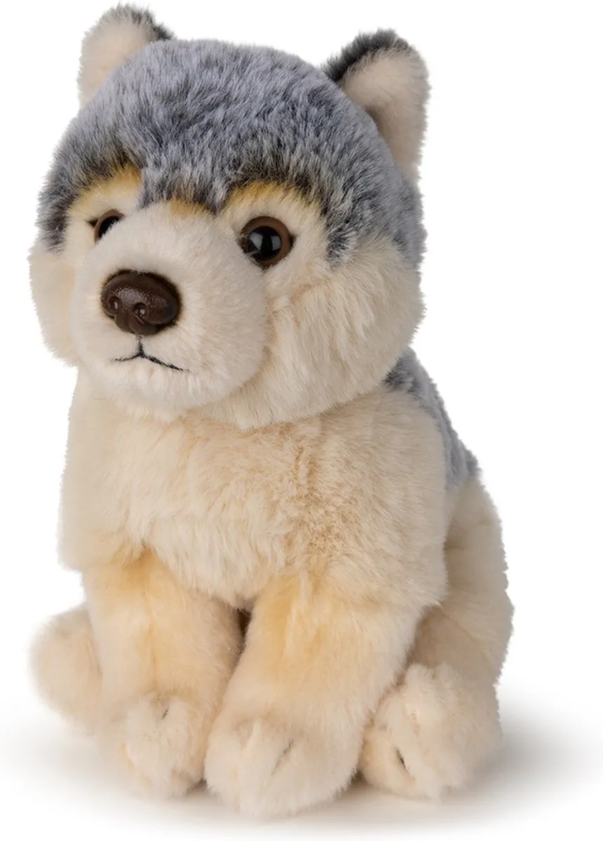 Bon Ton Toys WWF ECO Wolf Zittend 15cm - Beige