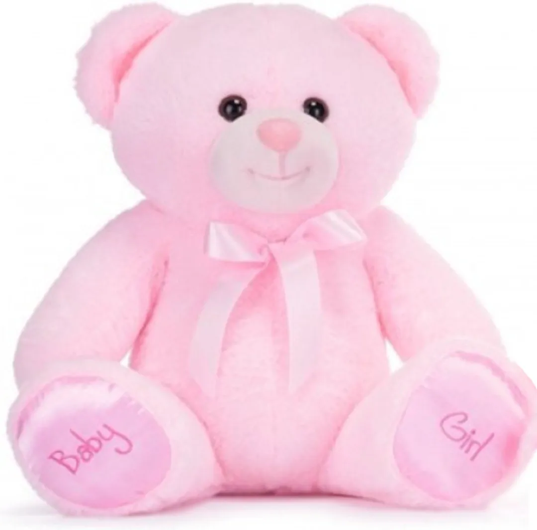 Topknuffels Teddybeer Roze Pluche 22cm