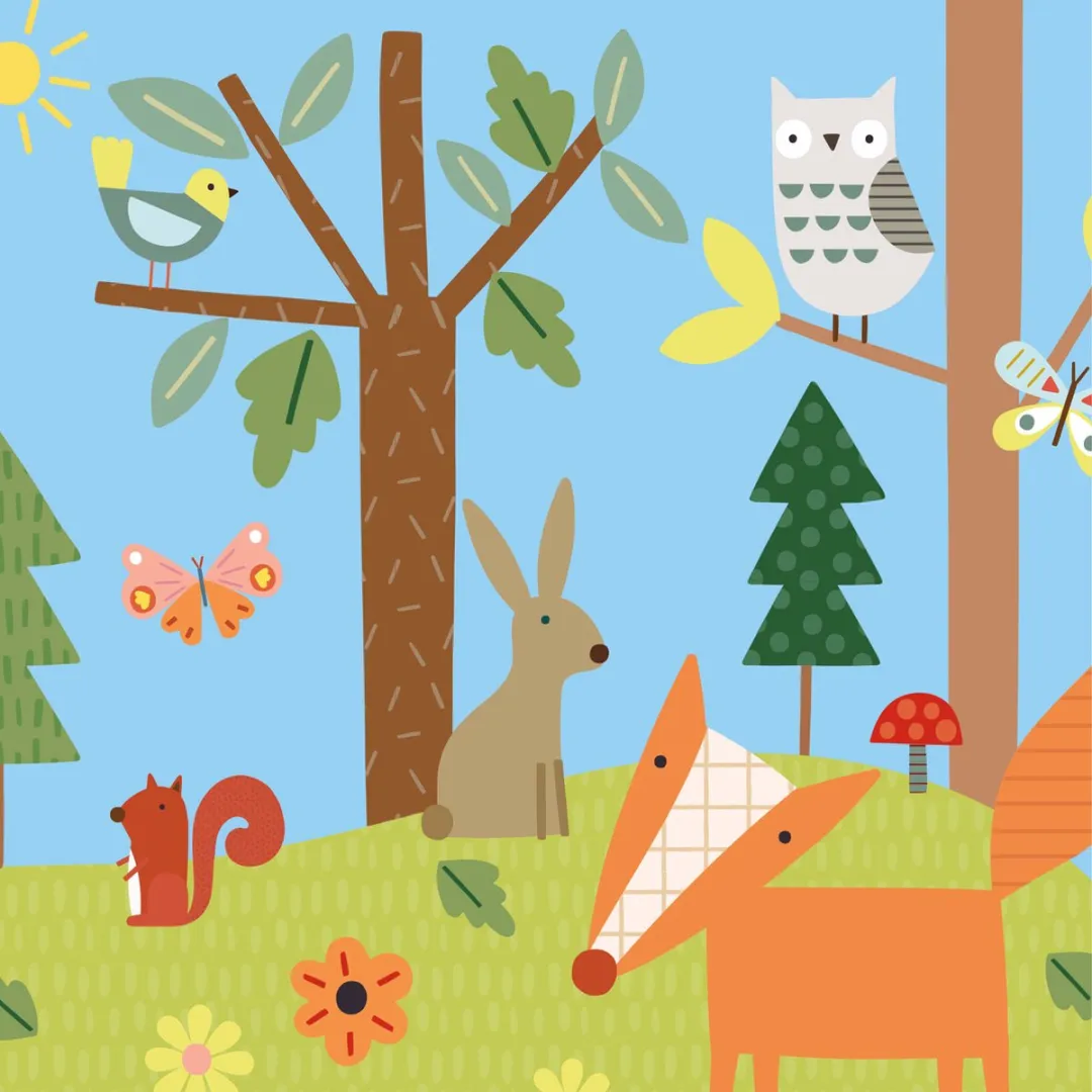 Apli Kids Stickerspel Dieren en hun omgeving - Multicolor