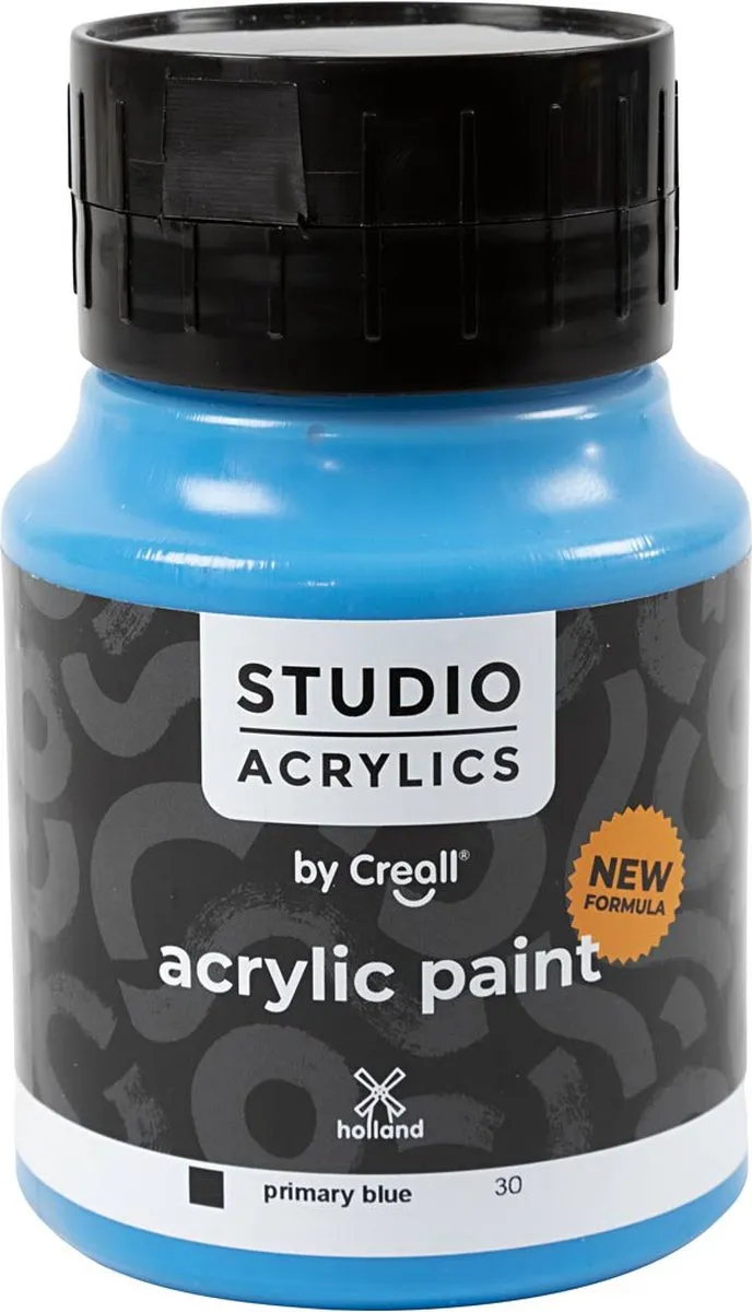 Creativ Company Creall Studio Acrylverf Primary Blue 500ml
