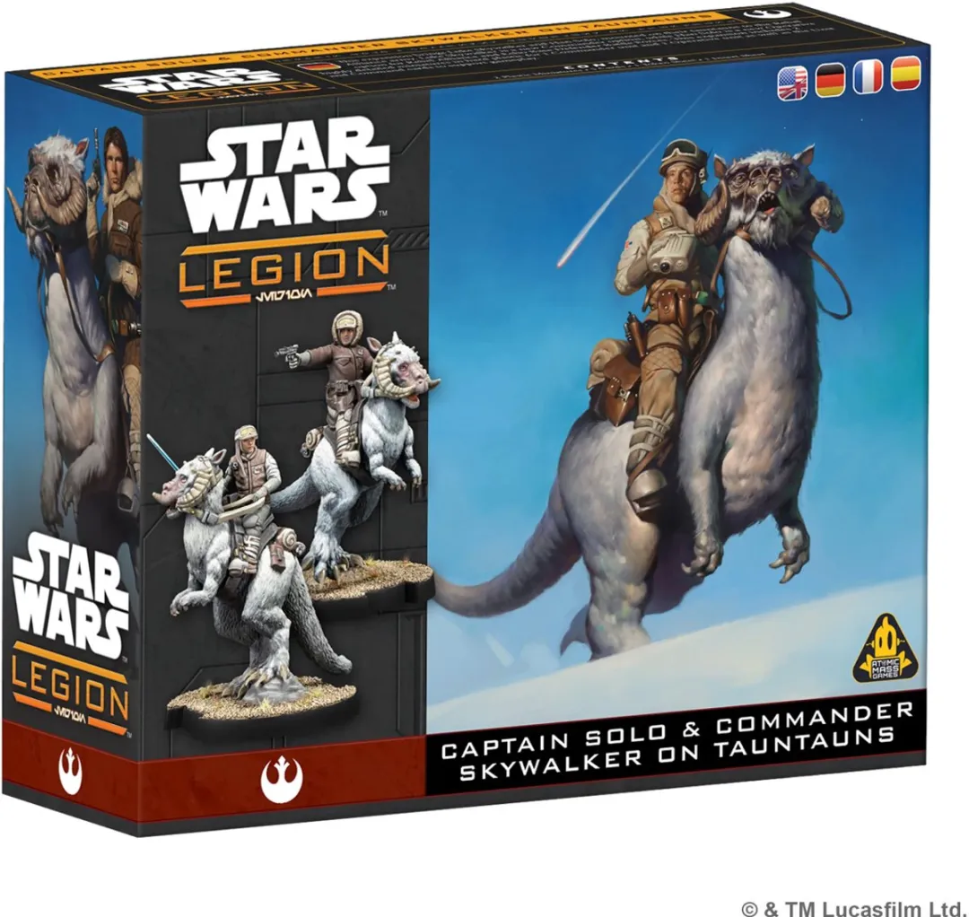 Atomic Mass Games Star Wars Legion Han Solo & Luke Skywalker SWQ41 Miniaturenspe