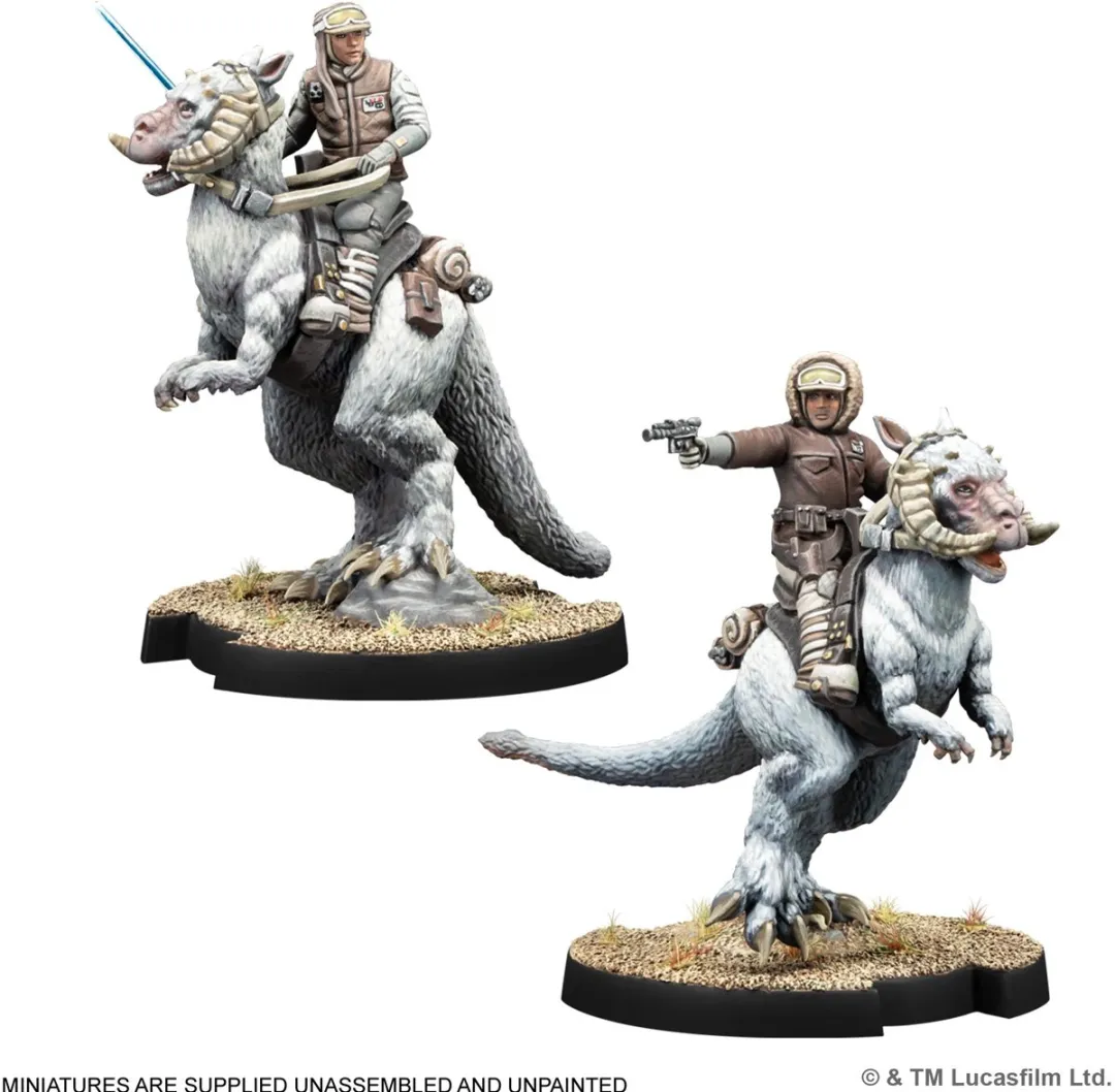 Atomic Mass Games Star Wars Legion Han Solo & Luke Skywalker SWQ41 Miniaturenspel