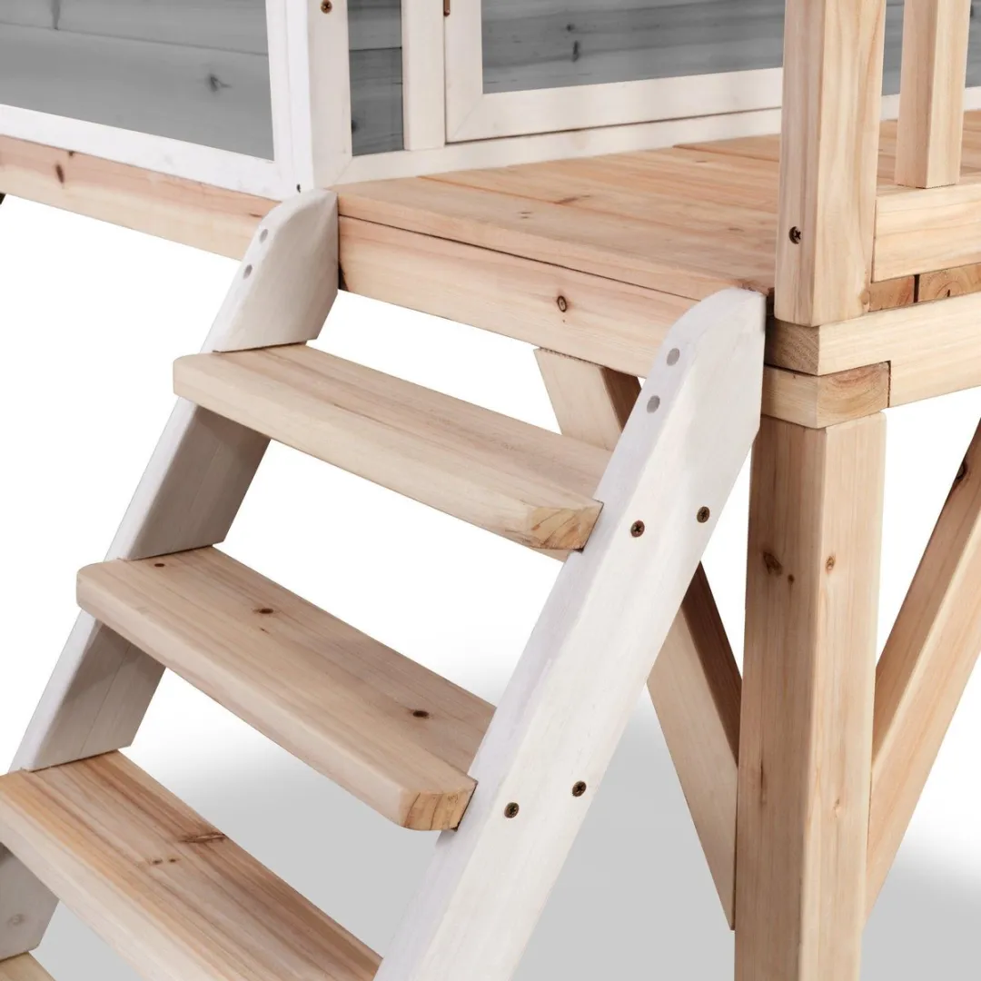 EXIT Toys Loft 300 Houten Speelhuis Grijs