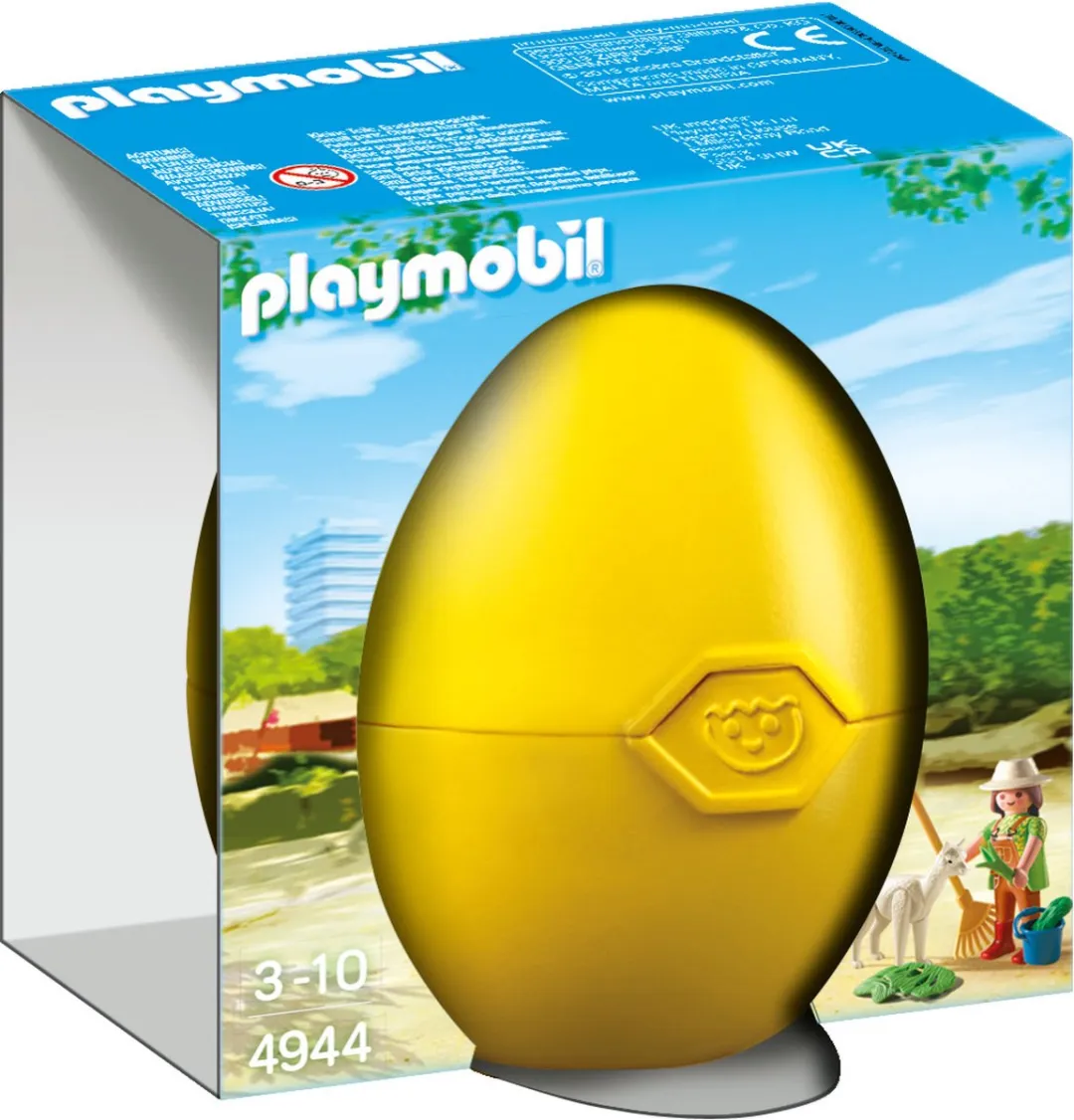 Playmobil Easter Eggs Dierenverzorger met alpaca 4944