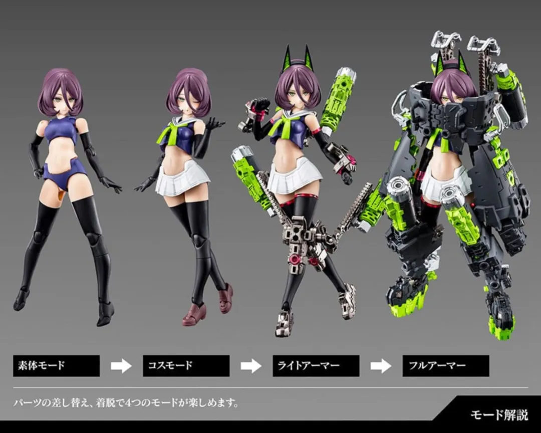 Kotobukiya Megami Device KTOKP684 Buster Doll Tank 1:1 Model - Multi