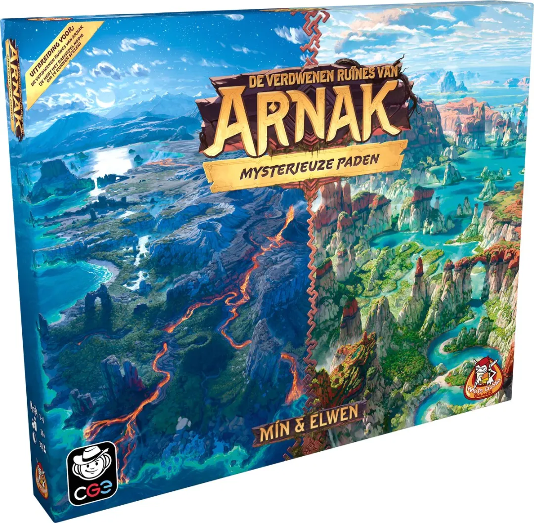 White Goblin Games De Verdwenen Ruïnes van Arnak: Mysterieuze Paden - 4 Spelers
