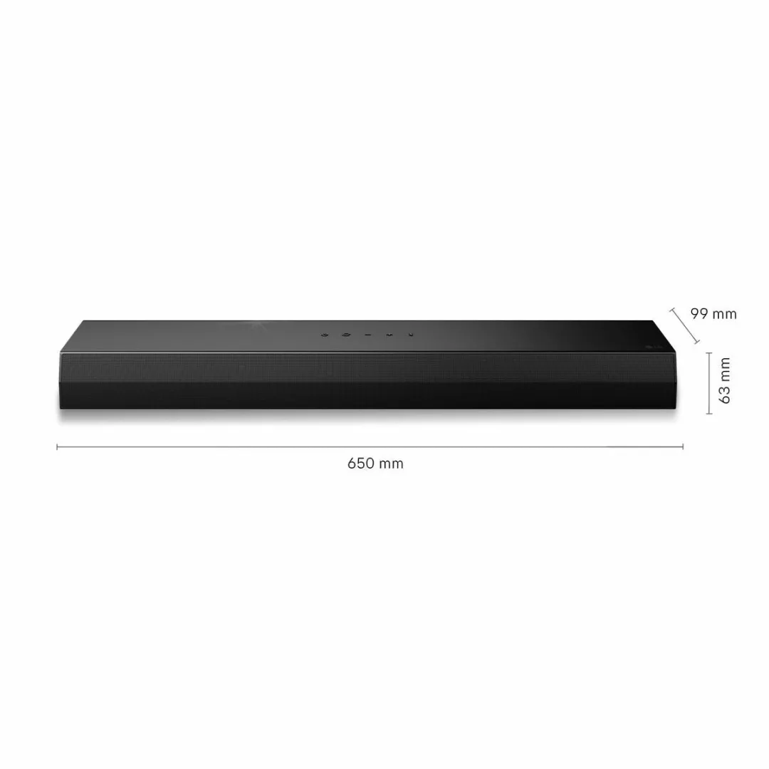 LG S20A Soundbar 2.0 Kanalen 50W - Zwart - afbeelding 4 van 6