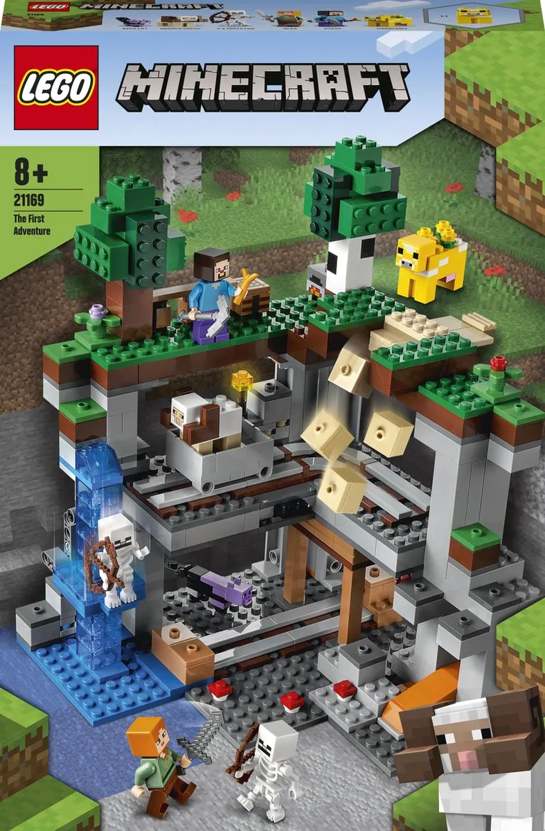 LEGO Minecraft Het Allereerste Avontuur 21169
