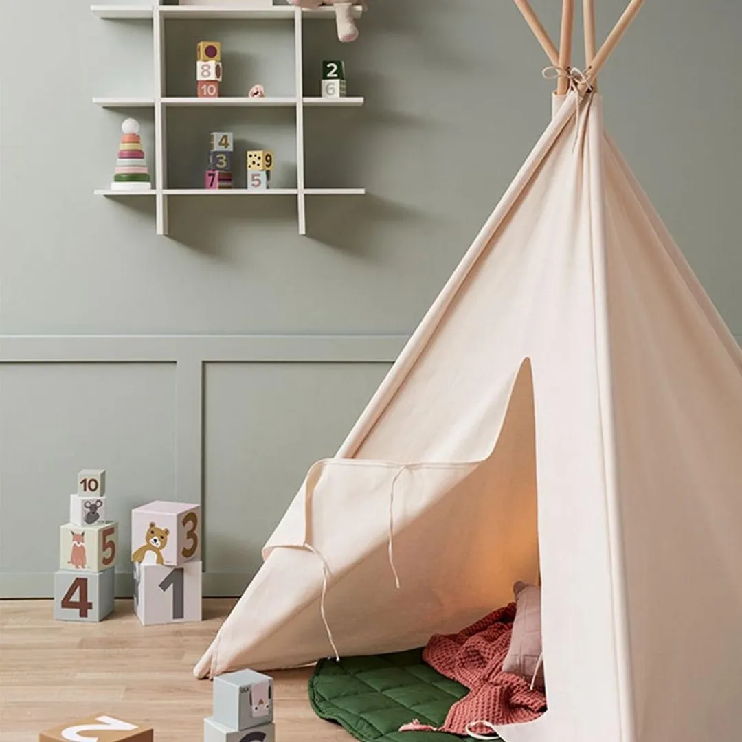 Kids Concept Tipi Speeltent 1000470 - Crème Wit