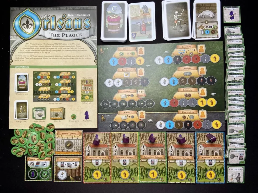 DLP Games Orléans: The Plague Uitbreiding - 2-5 Spelers