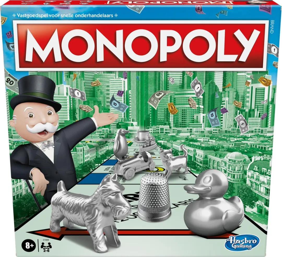 Monopoly Classic Bordspel C1009568 - 2-6 Spelers