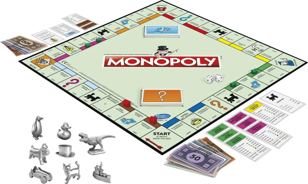 Monopoly Classic Bordspel C1009568 - 2-6 Spelers
