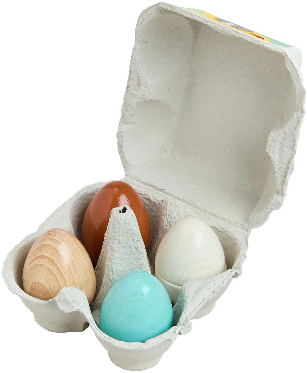 Haba Houten Speeleieren Multicolor