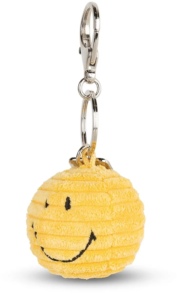 Bon Ton Toys Smiley Sleutelhanger - Geel 4,5 cm