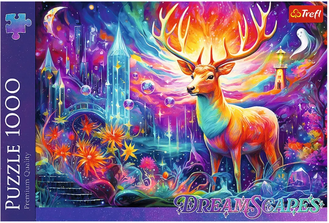 Trefl Mystical Deer Puzzel 1000 Stuks - Multicolor