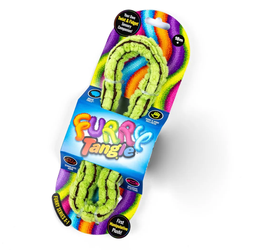 Tangle Toys Furry Fidget Cactus Green - afbeelding 2 van 2