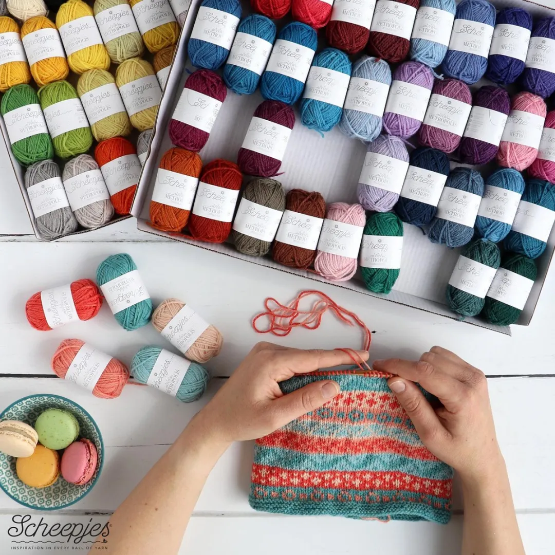 Scheepjes Metropolis Colour Pack 80x10gr - 80 Kleuren