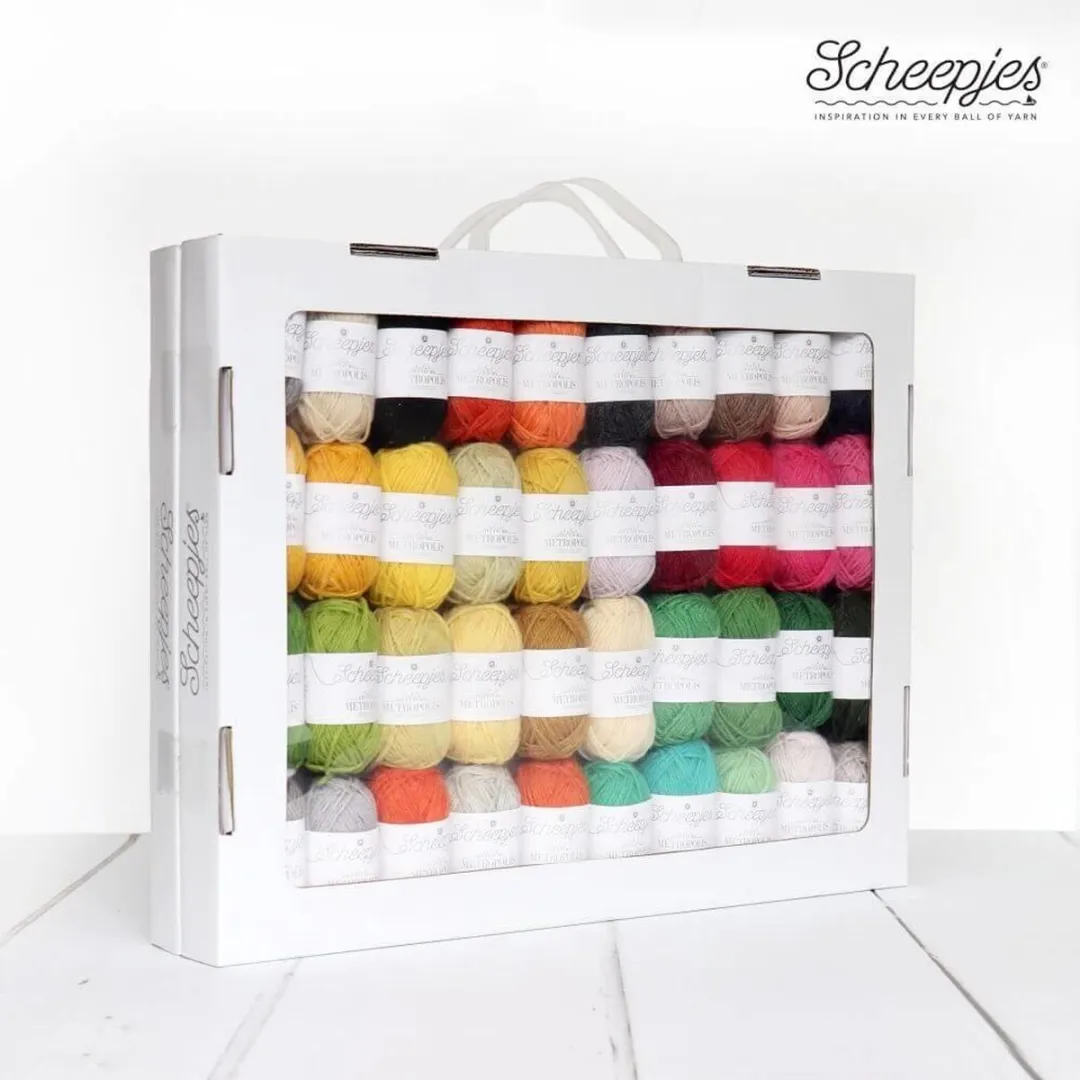 Scheepjes Metropolis Colour Pack 80x10gr - 80 Kleuren