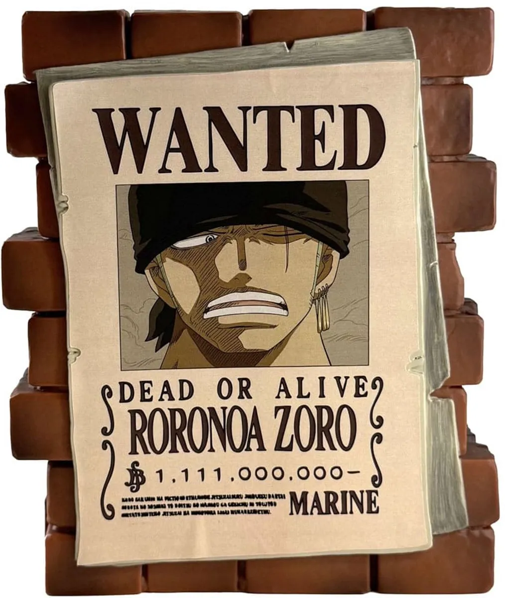 Plastoy One Piece Zoro Wanted Bank