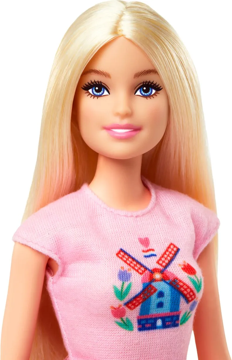 Barbie Fiets Holland - Meerkleurig