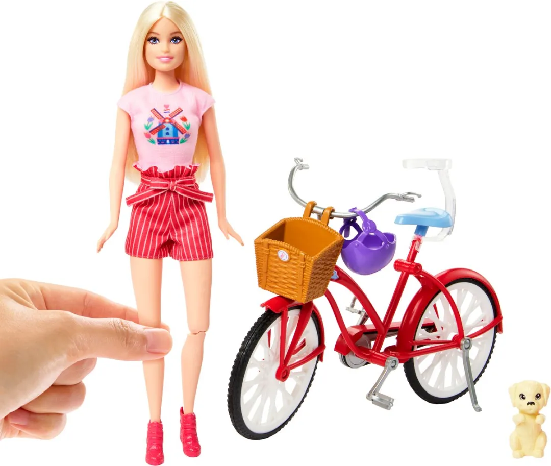 Barbie Fiets Holland - Meerkleurig