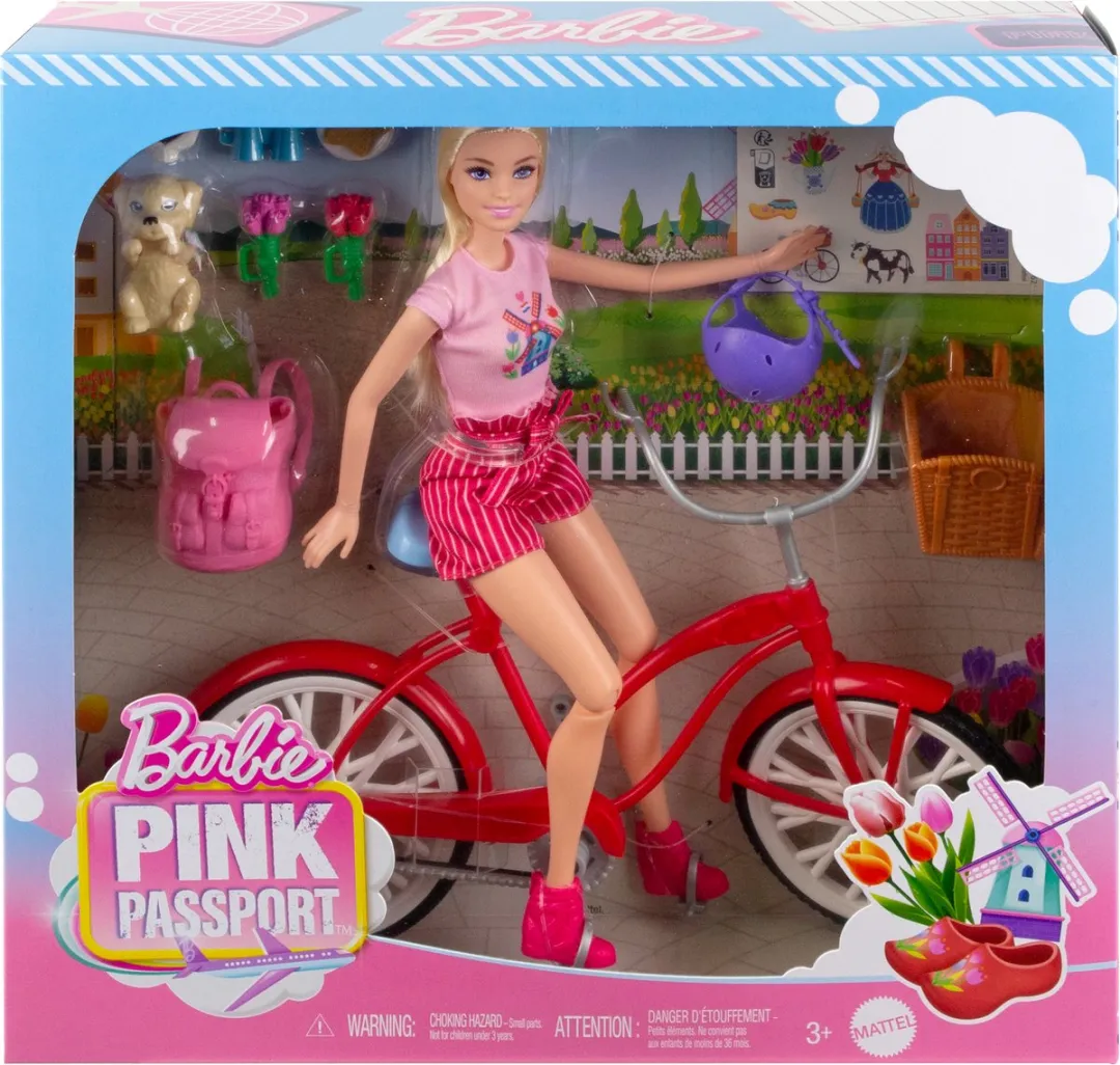 Barbie Fiets Holland - Meerkleurig - afbeelding 6 van 6