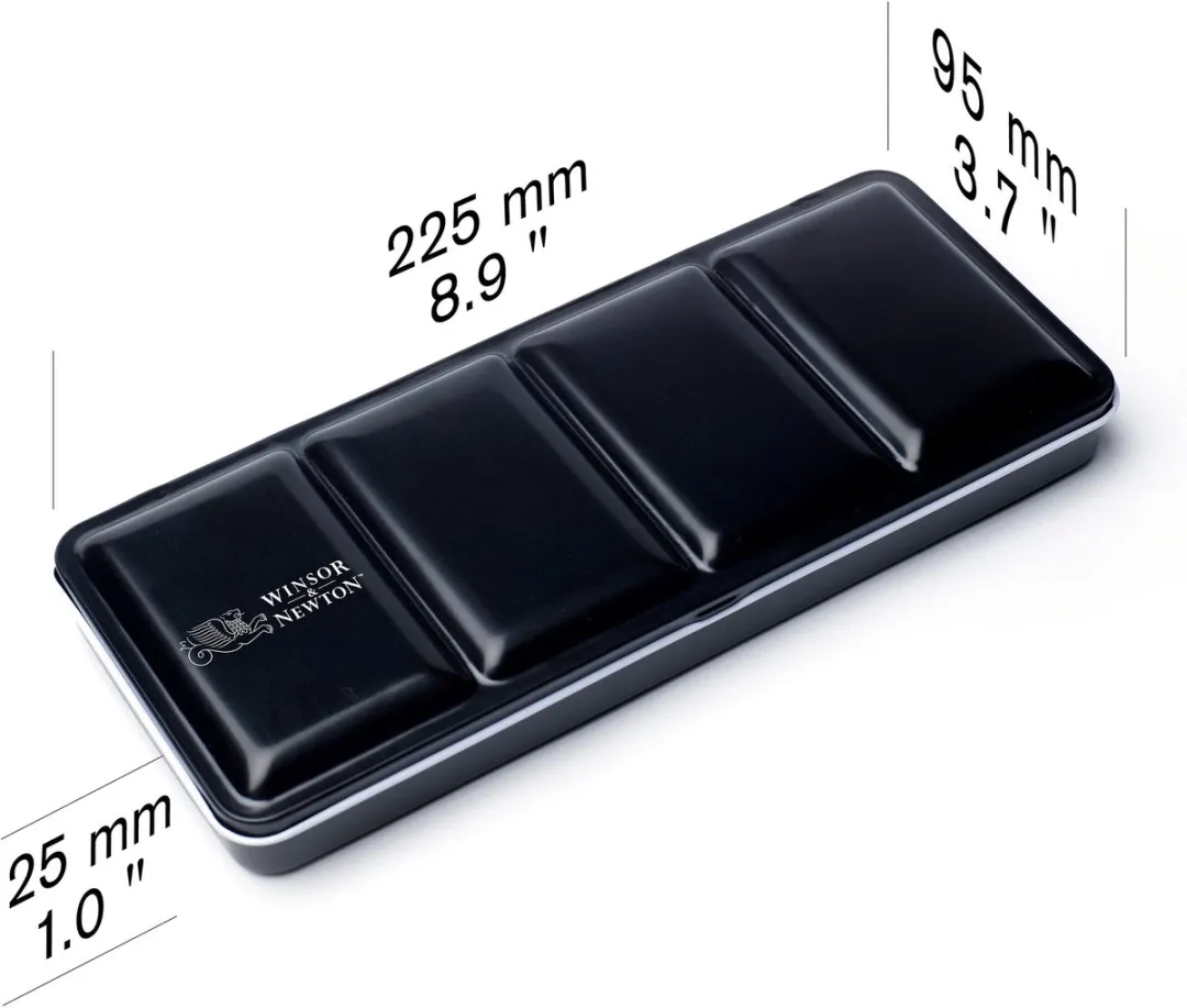Winsor & Newton Professional Waterverf 12x5ml - Lichtgewicht metalen doos