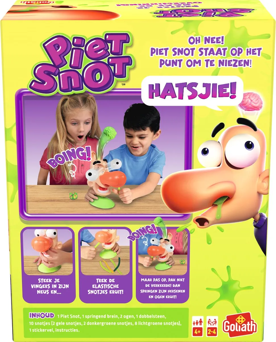 Goliath Piet Snot Actiespel - 12 Spelers - MPN 331051.006