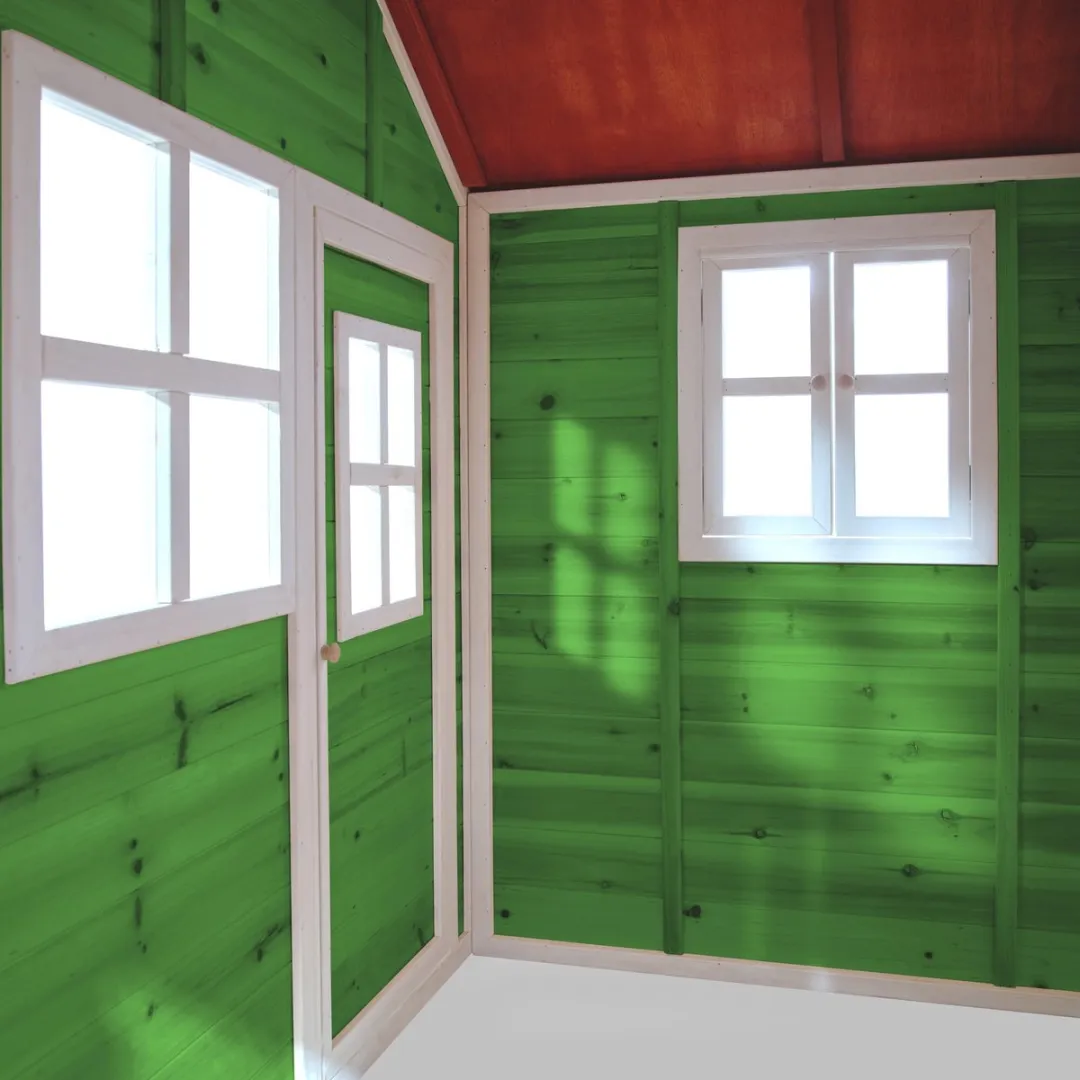 EXIT Toys Loft 150 Houten Speelhuis - Groen