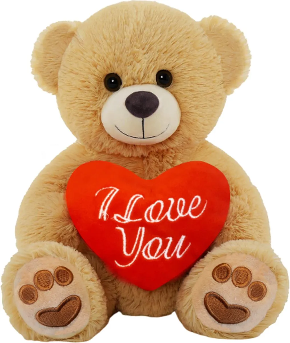 Topknuffels Teddybeer Fien Pluche Knuffel 20cm