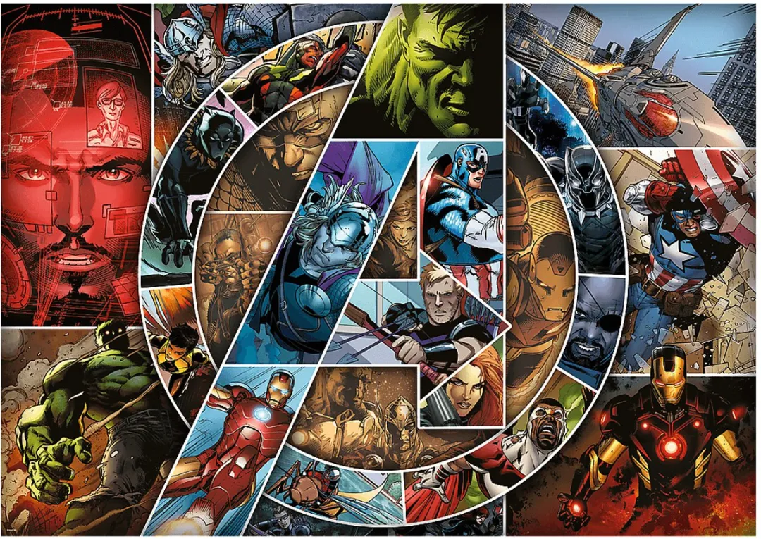 Trefl Avengers Puzzel 1000 Stuks - Multicolor