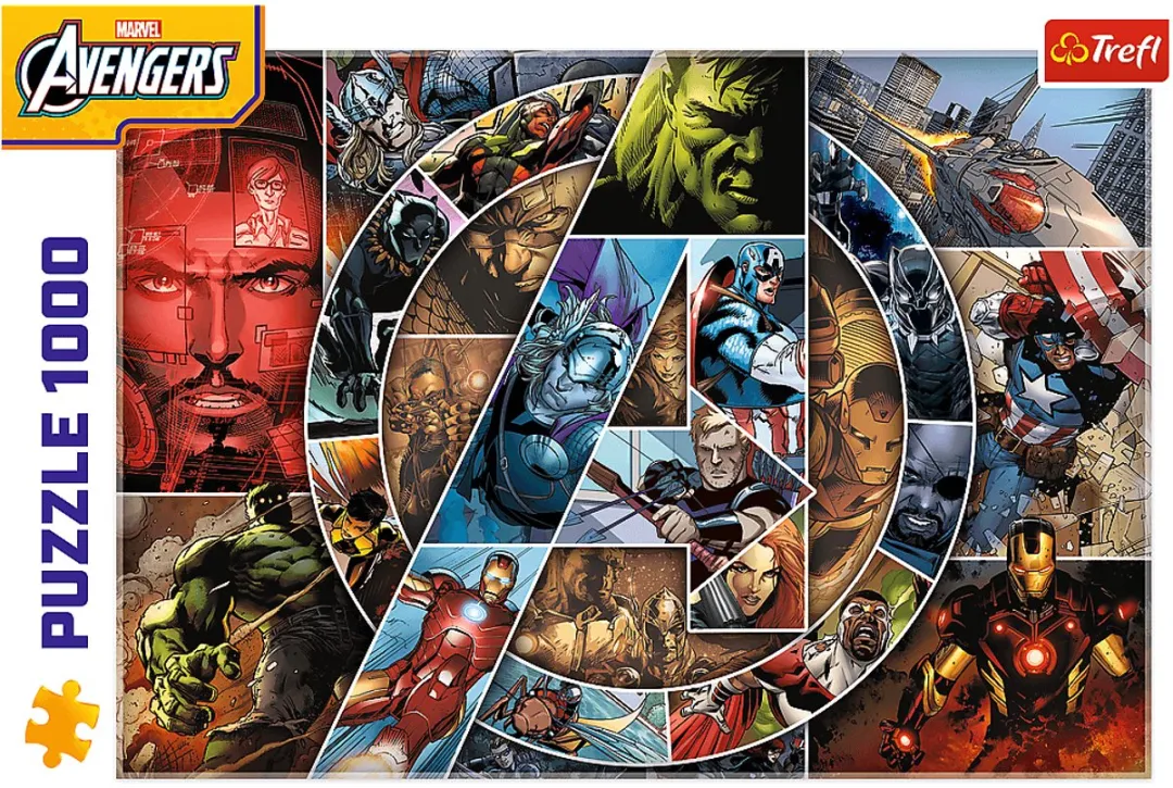 Trefl Avengers Puzzel 1000 Stuks - Multicolor