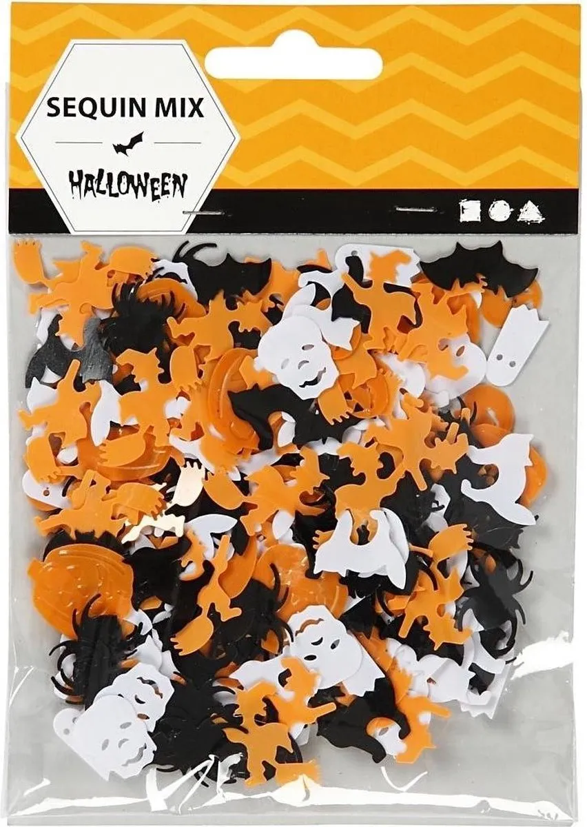 Creativ Company Creotime Pailletten Halloween Multicolor 15g