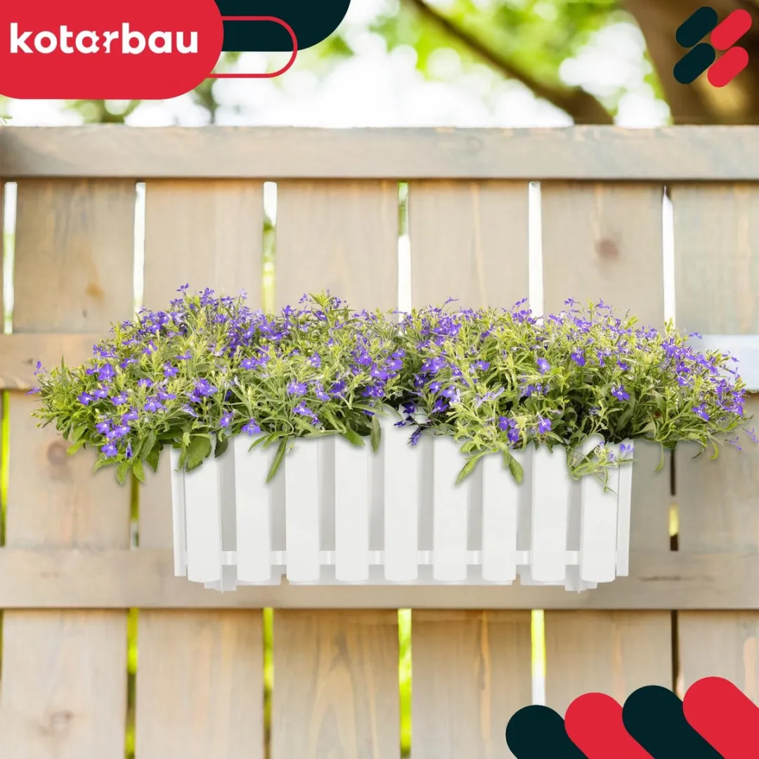 Prosperplast Balkondoorzen Wit 40cm