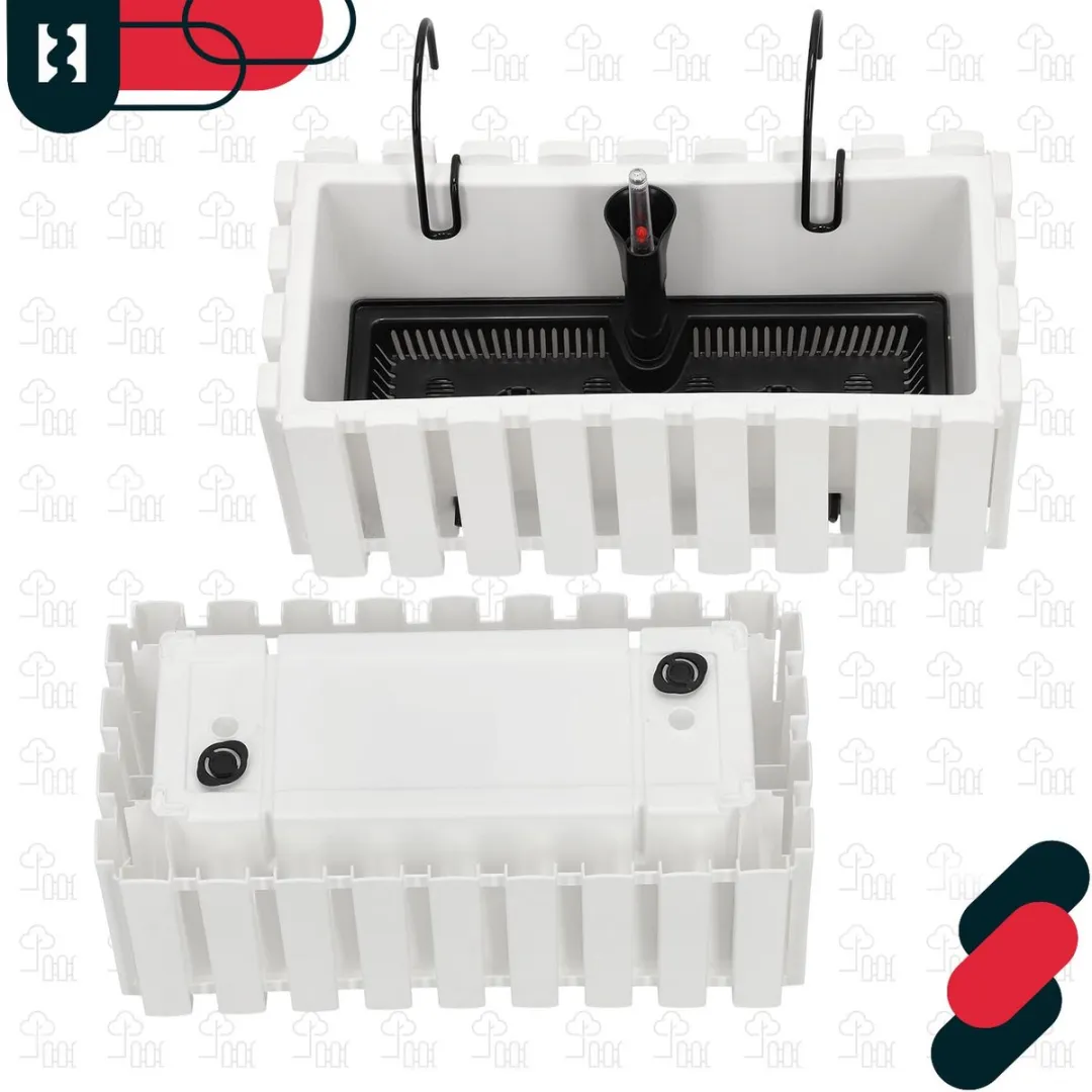 Prosperplast Balkondoorzen Wit 40cm