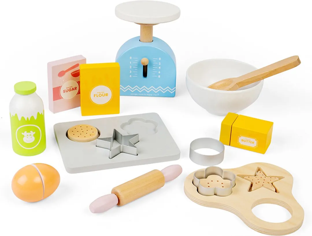 BIGJIGS Houten Bakset Koekjes