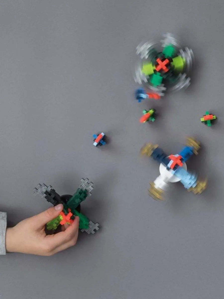 Plus-Plus Learn to Build Spinners 240-delig - Bouwset