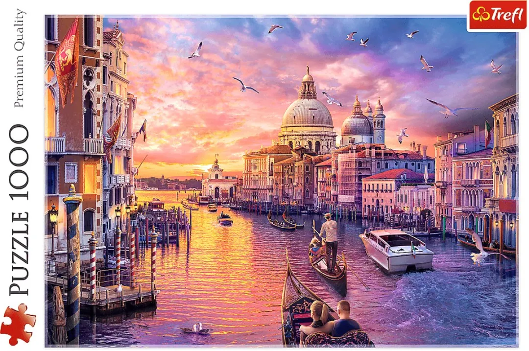 Trefl Legpuzzel 1000 Stuks The Charms of Venice - Multicolor