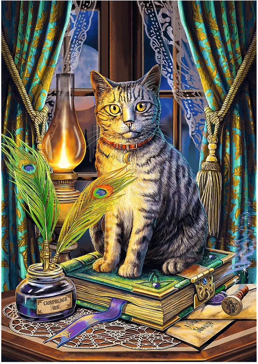 Trefl Magic Collection Book of Shadows Legpuzzel 1000 Stuks - Multicolor