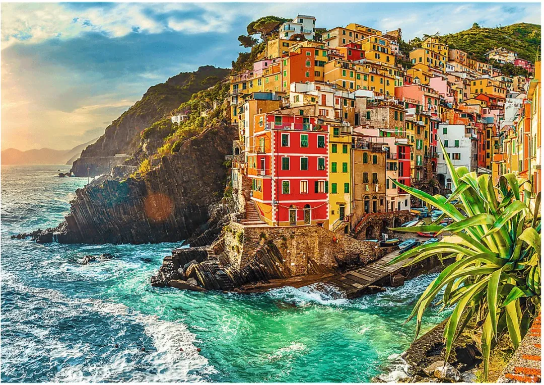 Trefl Puzzel 1000 Stuks Riomaggiore Italië - Premium Plus Multicolor