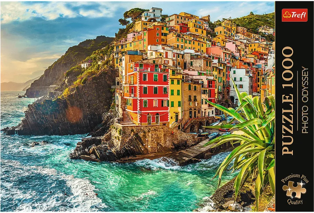 Trefl Puzzel 1000 Stuks Riomaggiore Italië - Premium Plus Multicolor