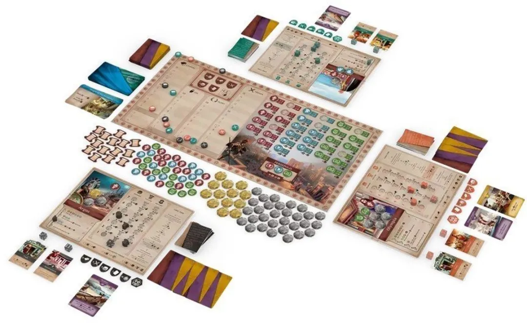 White Goblin Games Khôra: Rise of an Empire WGG2136 Bordspel - 2-4 Spelers