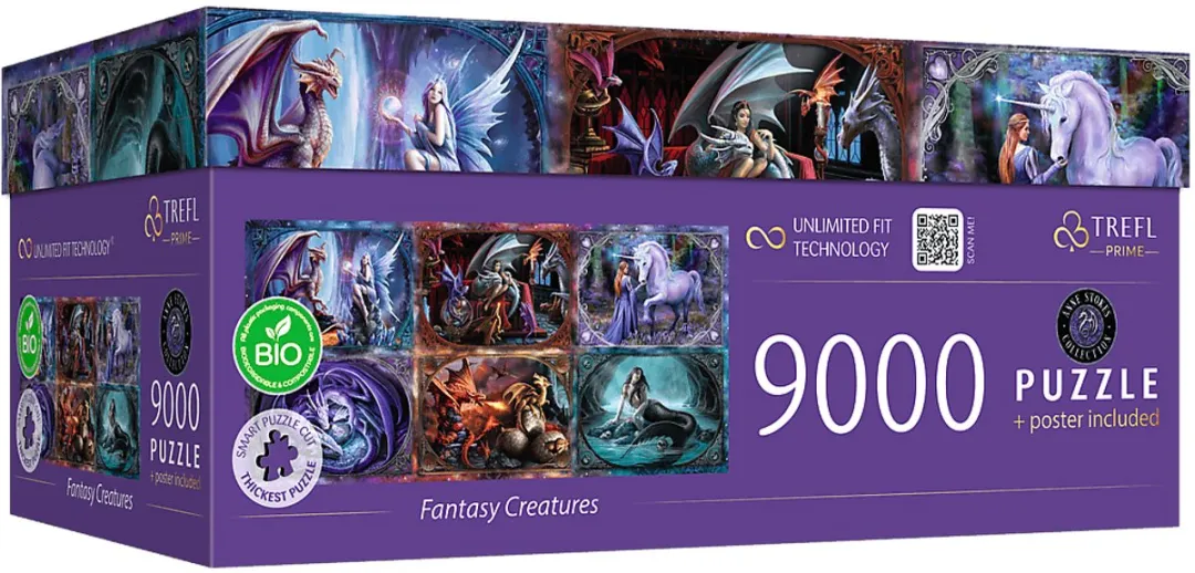 Trefl Fantasy Wereld Anne Stokes Legpuzzel 9000 Stuks - Multicolor