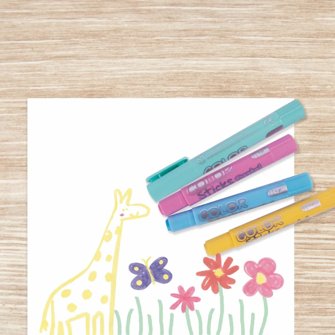 Apli Kids Verf Color Stick Pastel - 6 Sticks